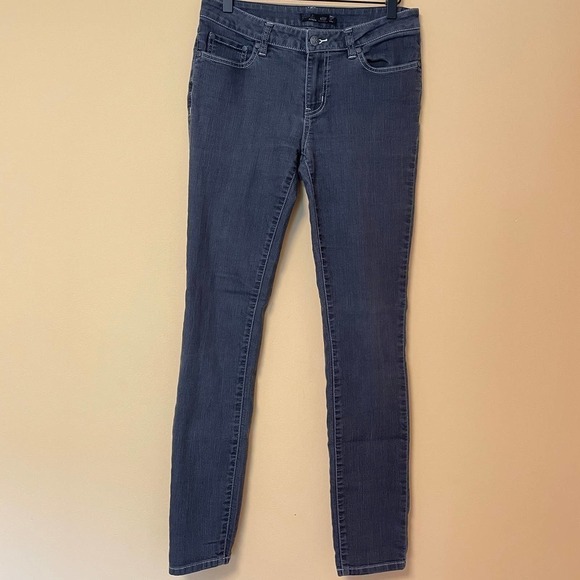 Prana Kayla Slim Jeans 27 4 Dark Gray Skinny Straight Charcoal - Picture 5 of 9